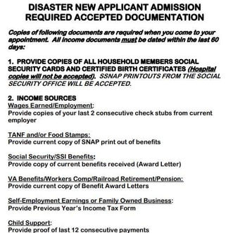 Large disaster recovery response meeting was held today with help coming to those affected by the recent floods