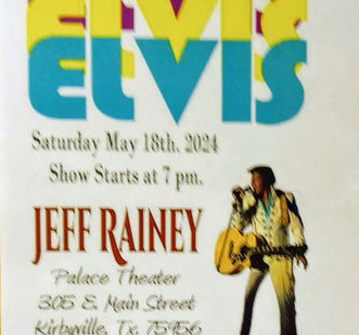 Jeff Rainey as Elvis!