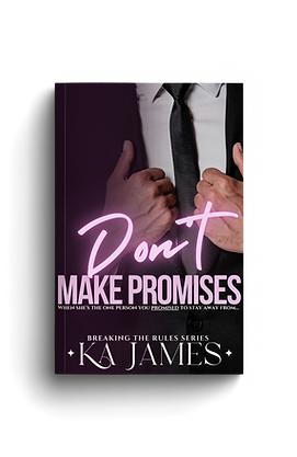 Cover of Don't Make Promises on a white backgrounde