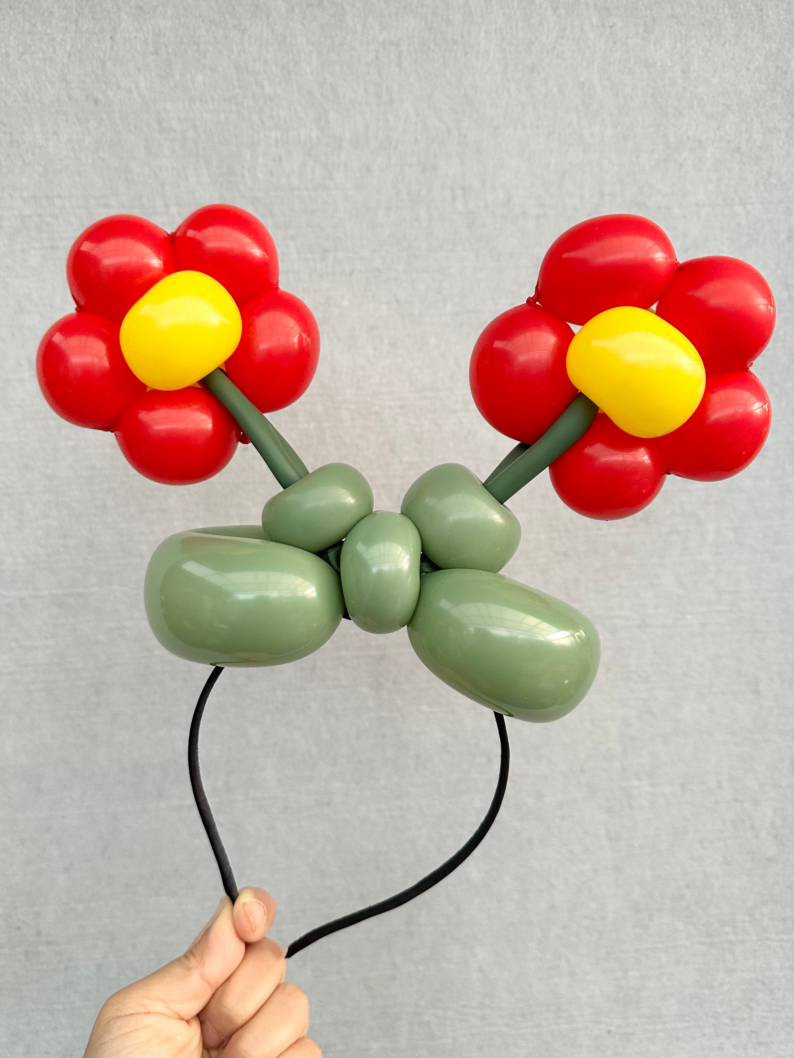 Wobble Flower Headband(double)