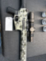 custom cerakote custom duck camo