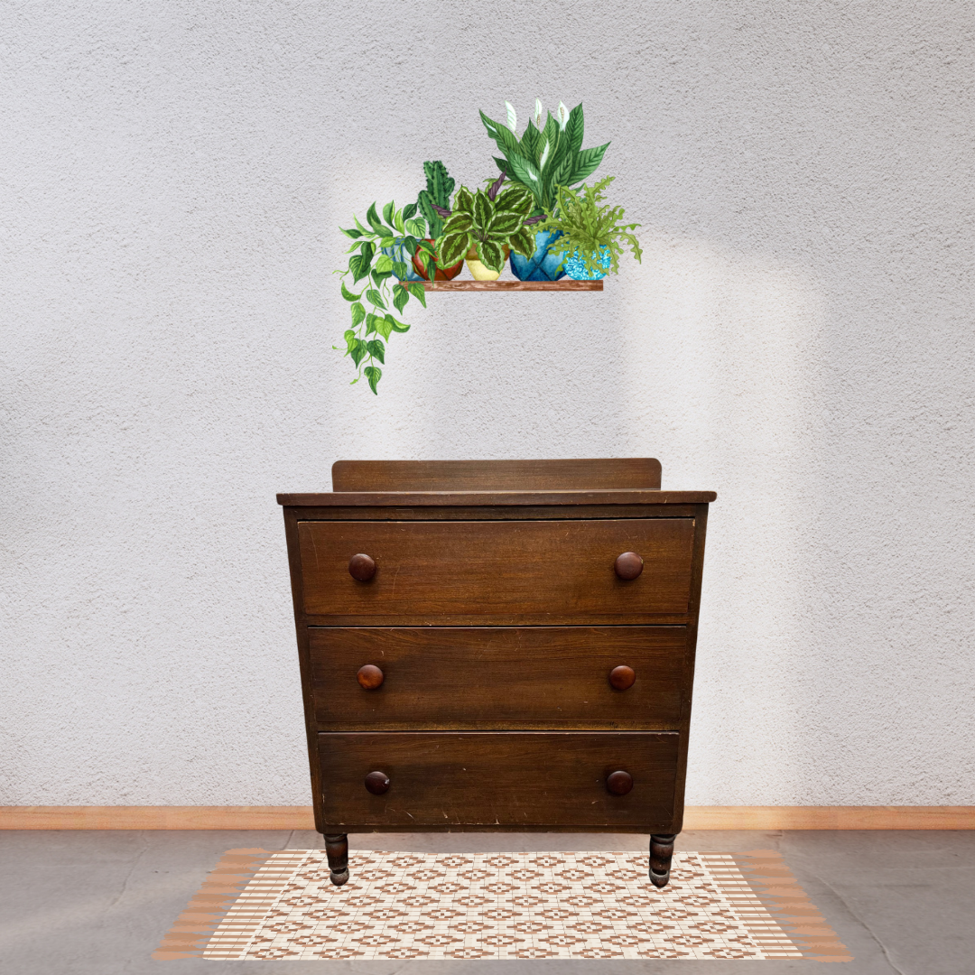 Vintage Three Drawer Dresser