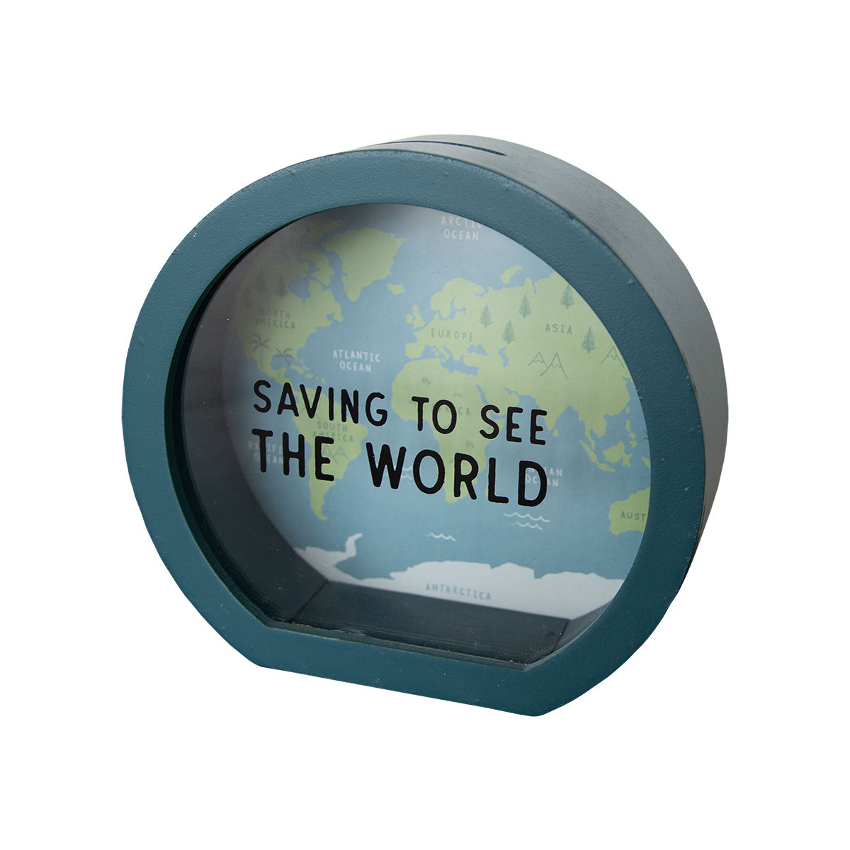 Saving To See the World Money Box