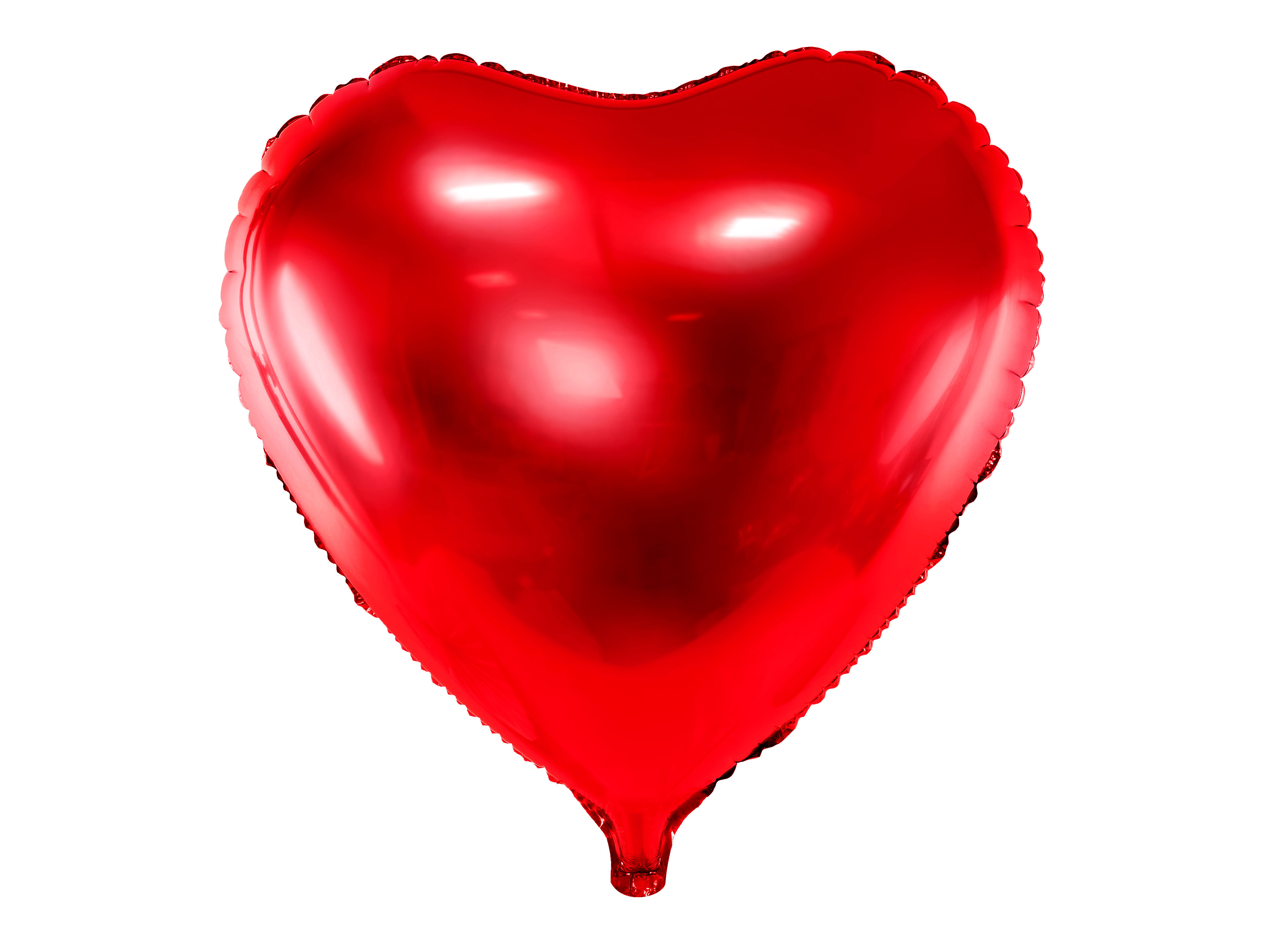 Red Heart Foil Balloon