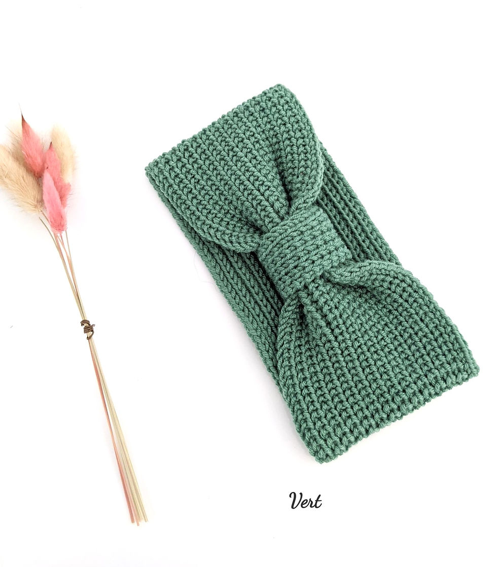 Miniature : Headband anneau 100% mérinos