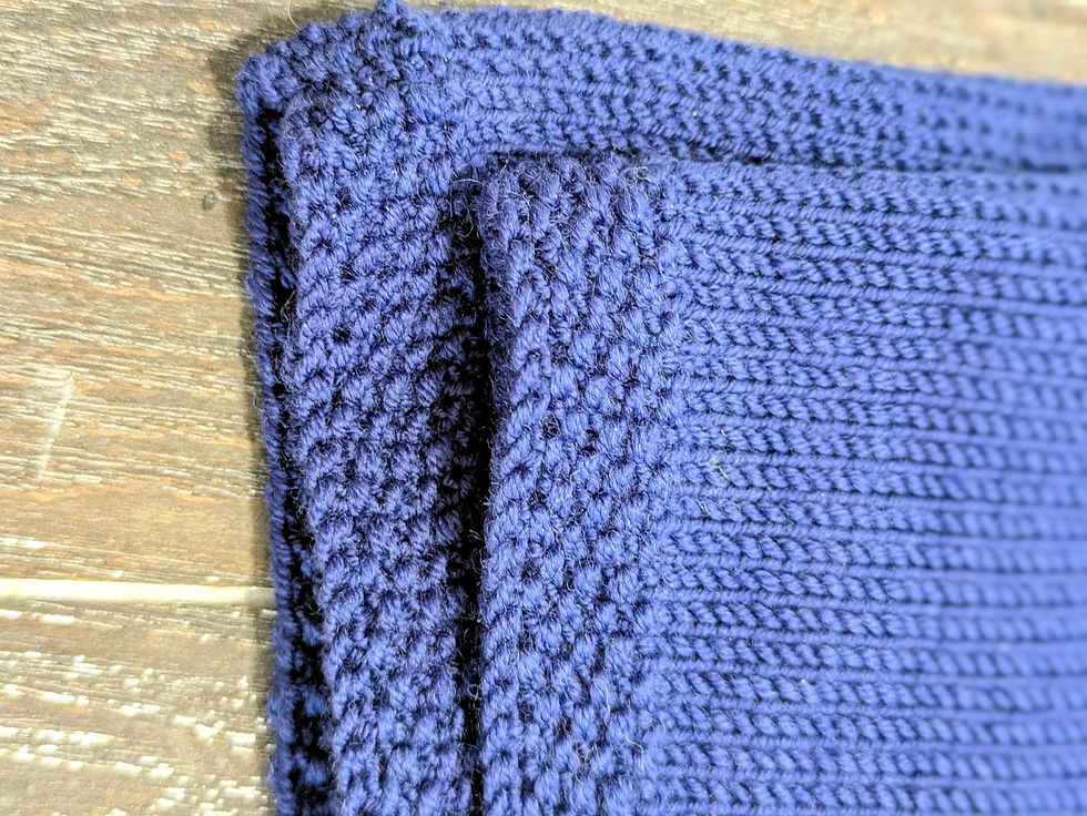 Miniature : snood en laine merinos