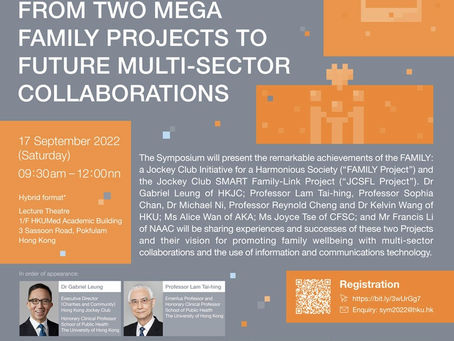 PROMOTINGFAMILY WELLBEING:FROM TWO MEGAFAMILY PROJECTS TOFUTURE MULTI-SECTORCOLLABORA