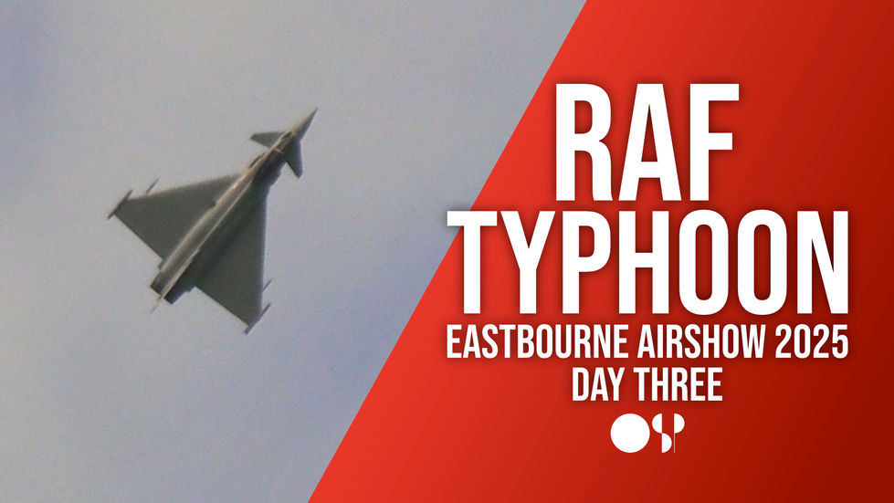 RAF Typhoon FGR4 | Eastbourne International Airshow 2025 | Day Three