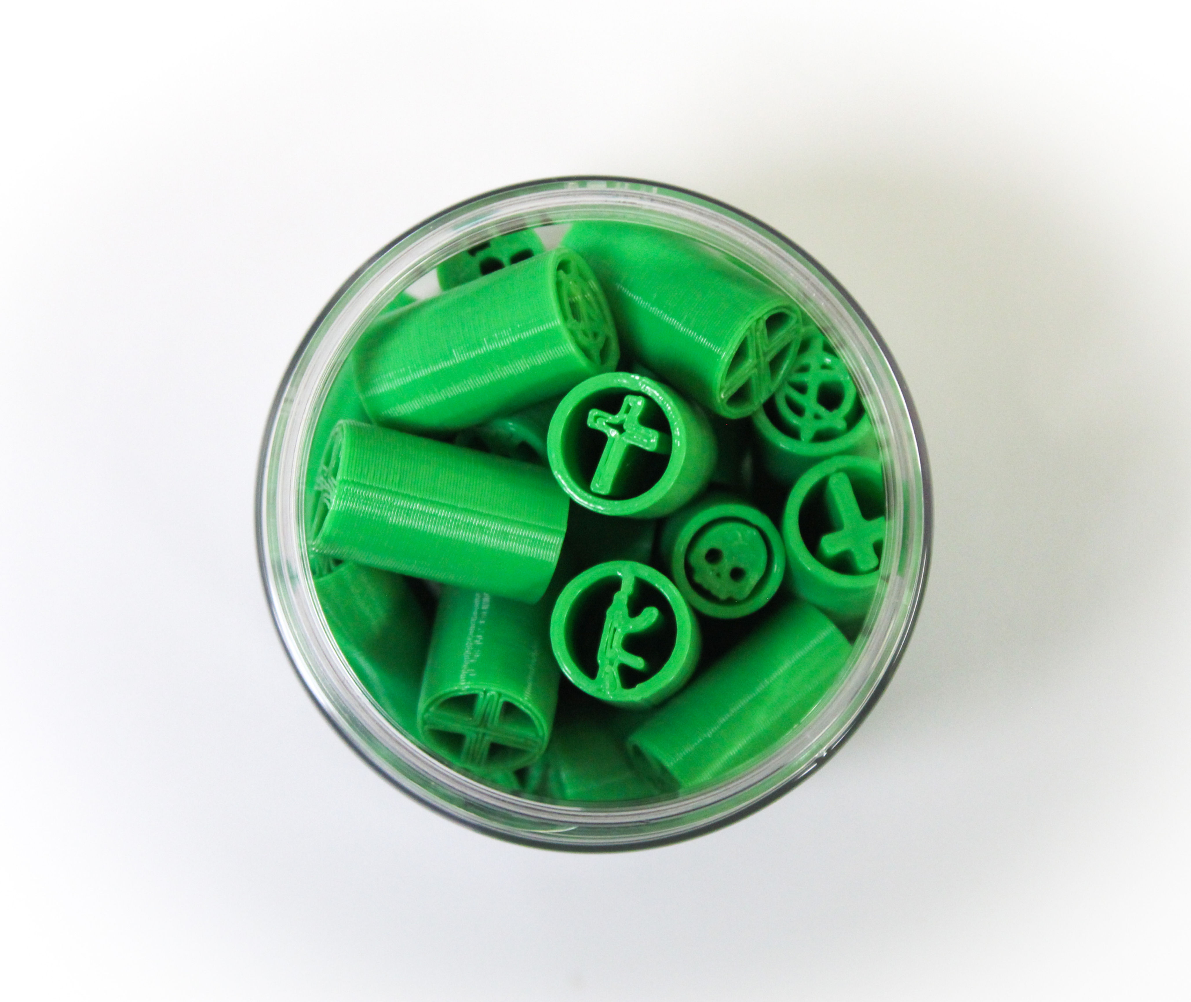 KEMP FILTER TIPS ANARCHIST DESIGNS 100 PCS