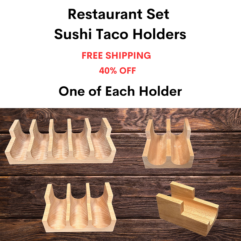 Sushi Tacos Restaurant Set