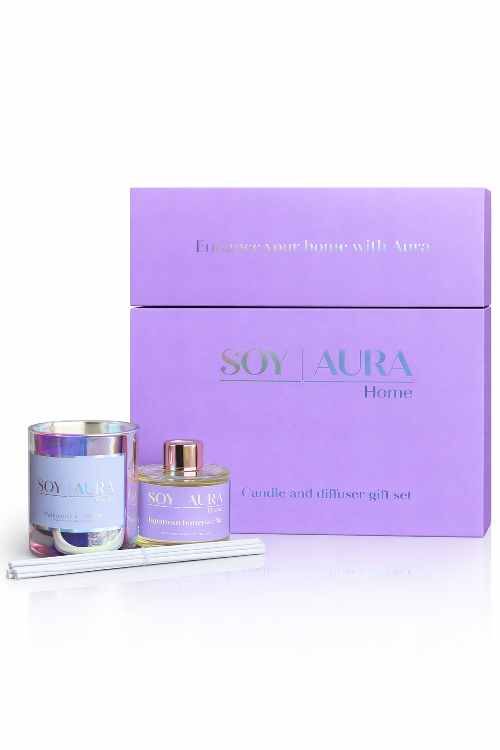 Candle and diffuser - Gift set