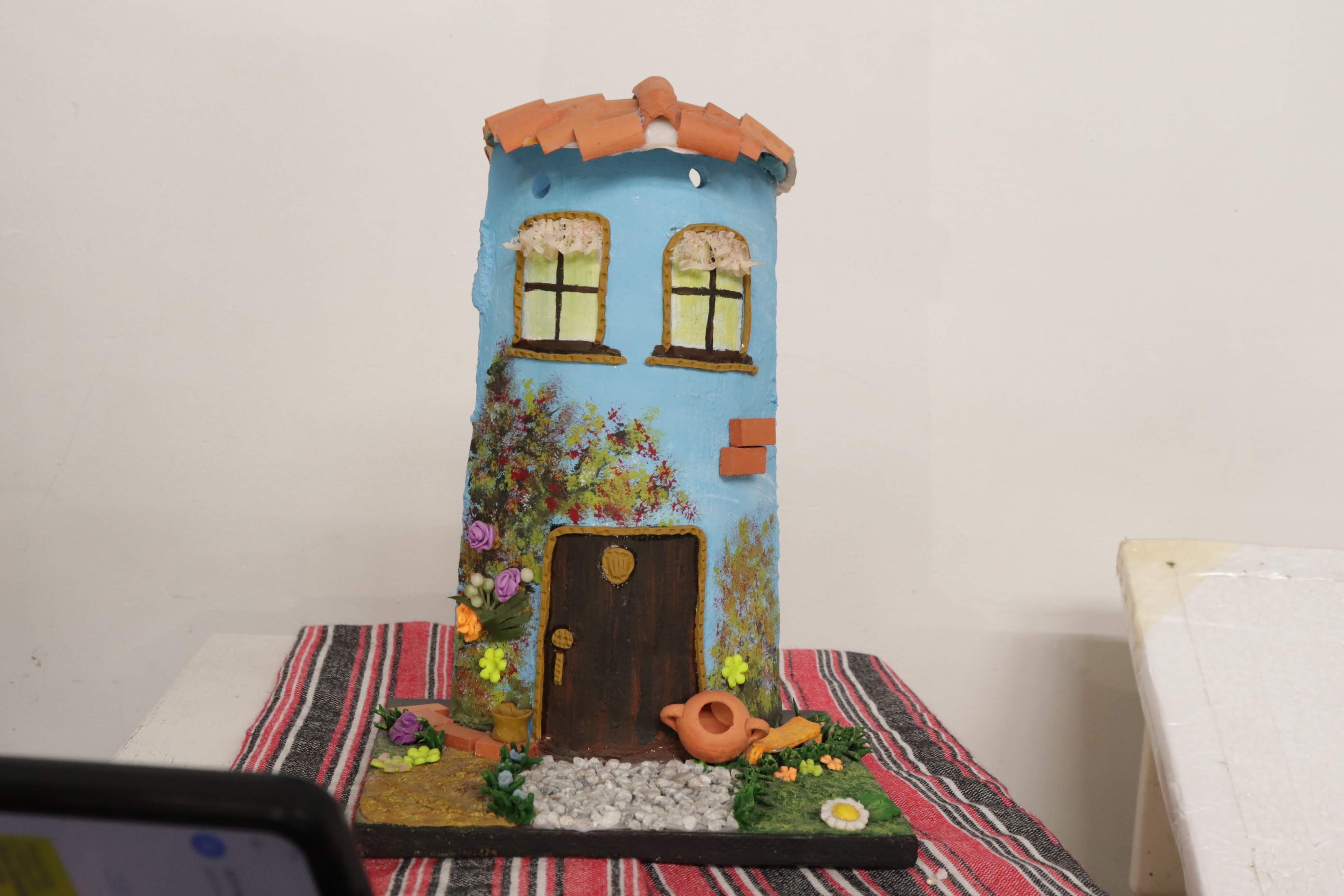 Casa en teja de barro