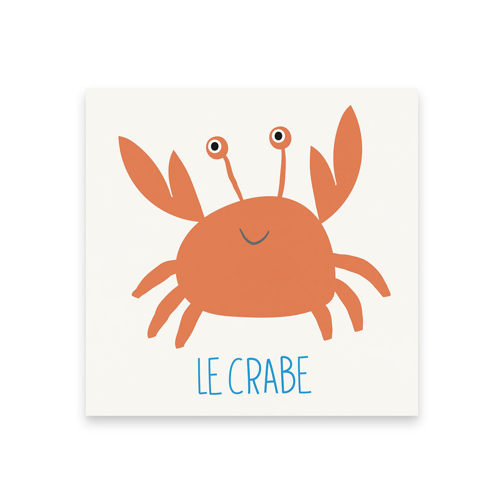 Thumbnail: Le Crabe Sticky Note pads