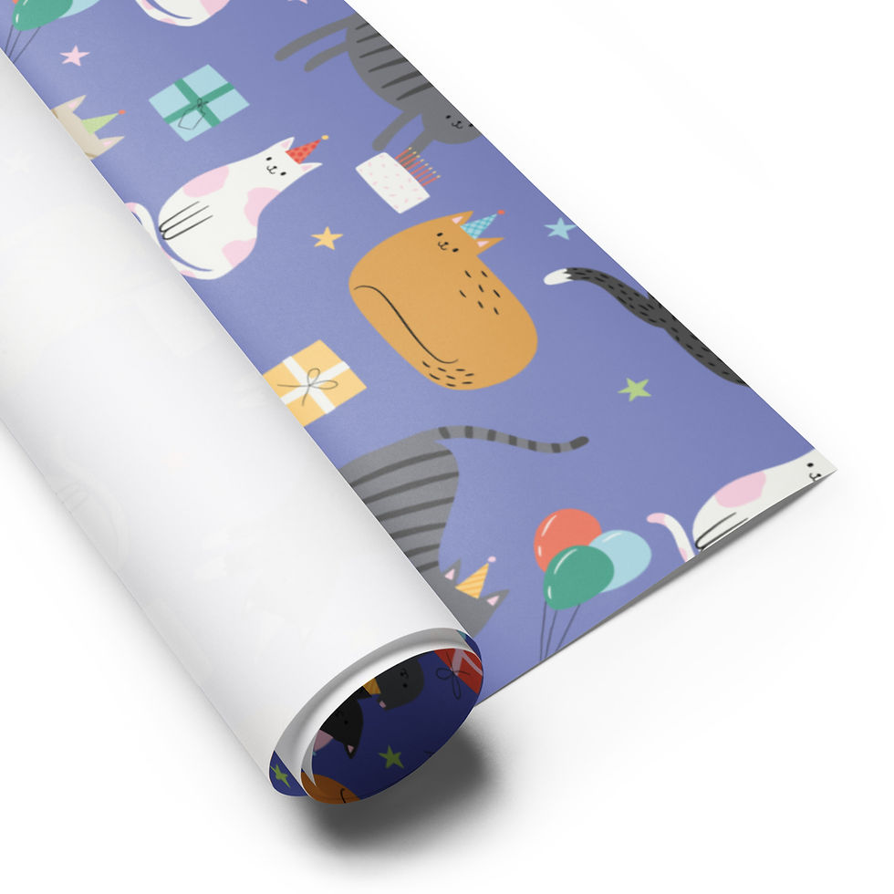 Thumbnail: Mixed Set Wrapping Paper Sheets
