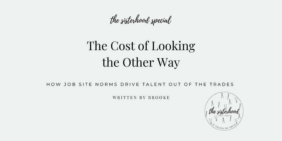 The Cost of Looking the Other Way