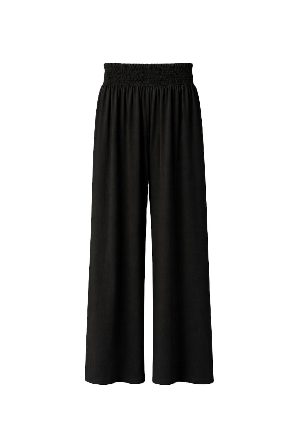 ŠIROKE HLAČE Z VISOKIM PASOM