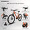 Thumbnail: ECARPAT 26" 21-Speed Mountain Bike For Adults