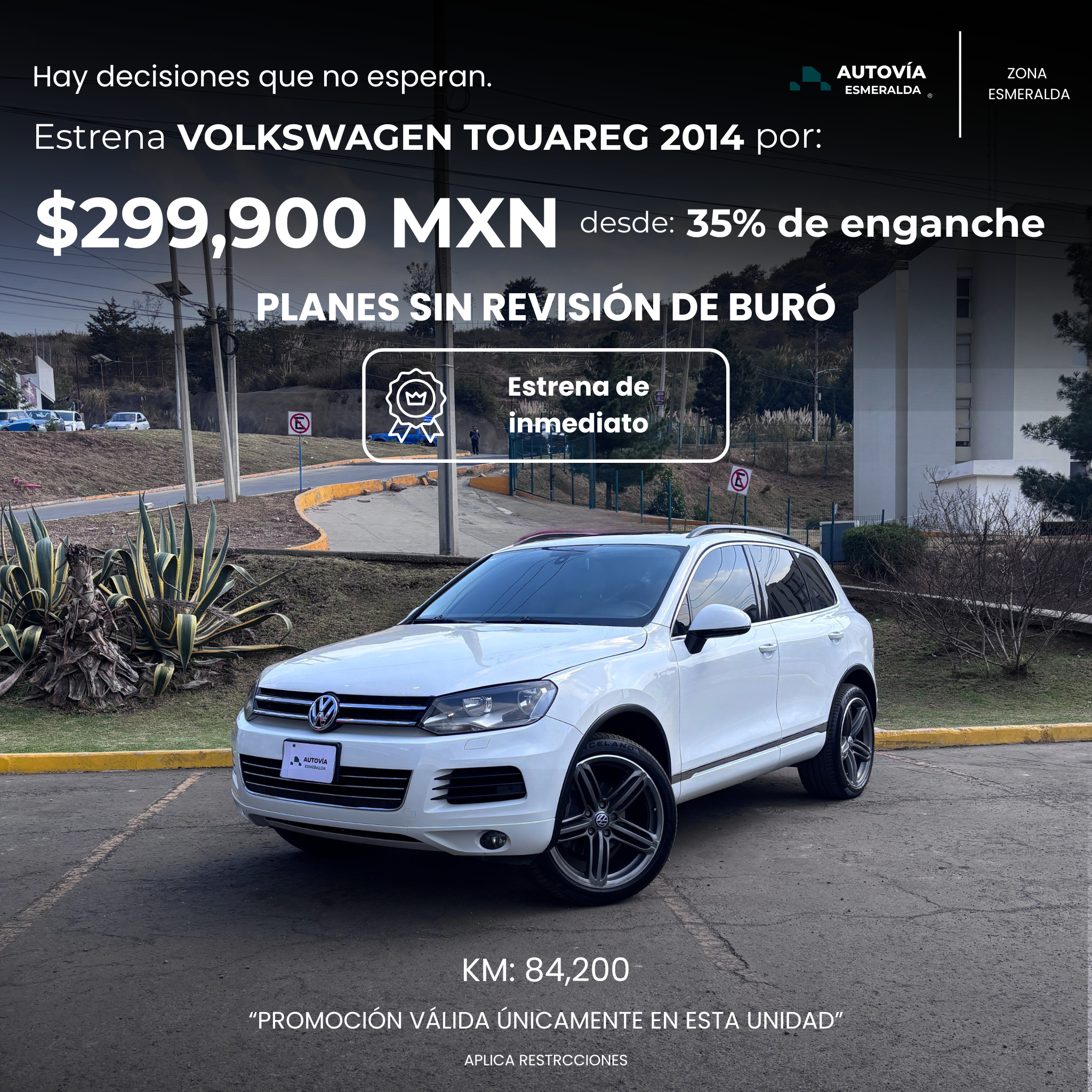 VOLKSWAGEN TOUAREG V6 2014