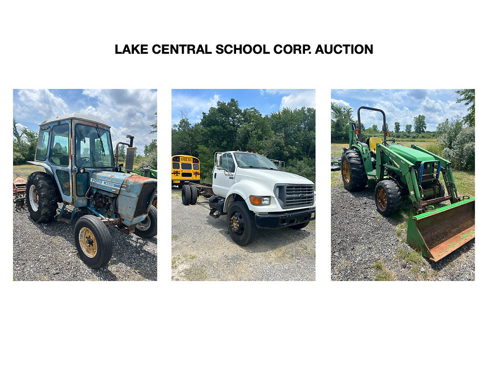 Surplus School Equipment Auction
