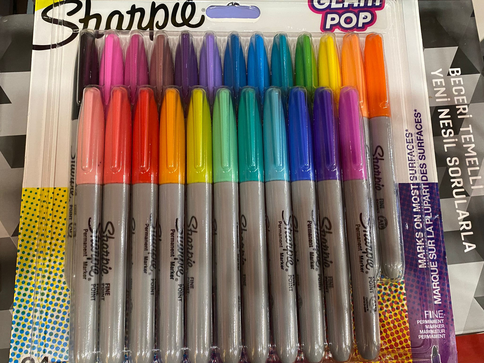 Renkli İnce Uçlu Kalem Seti