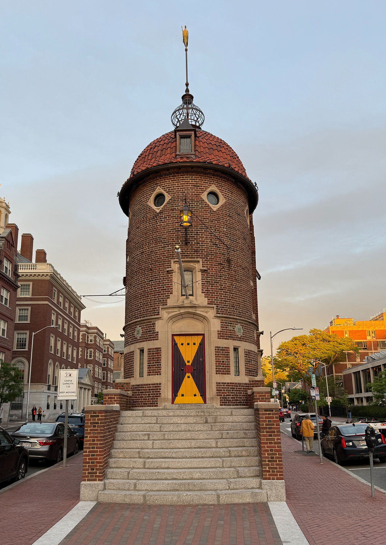 1909 Harvard Lampoon Castle, a World Heritage Site.  Small building / big personality.