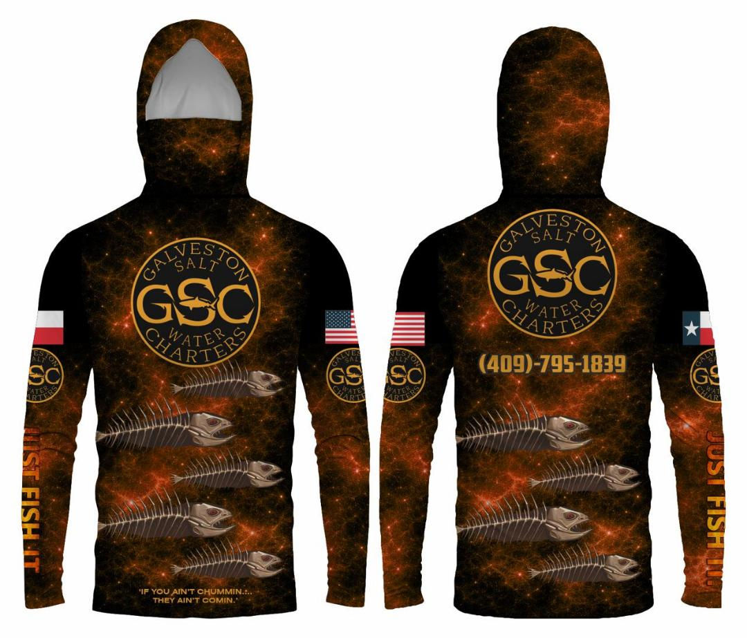 GSC"Just Fish It"Performance Masked Fishing Shirt