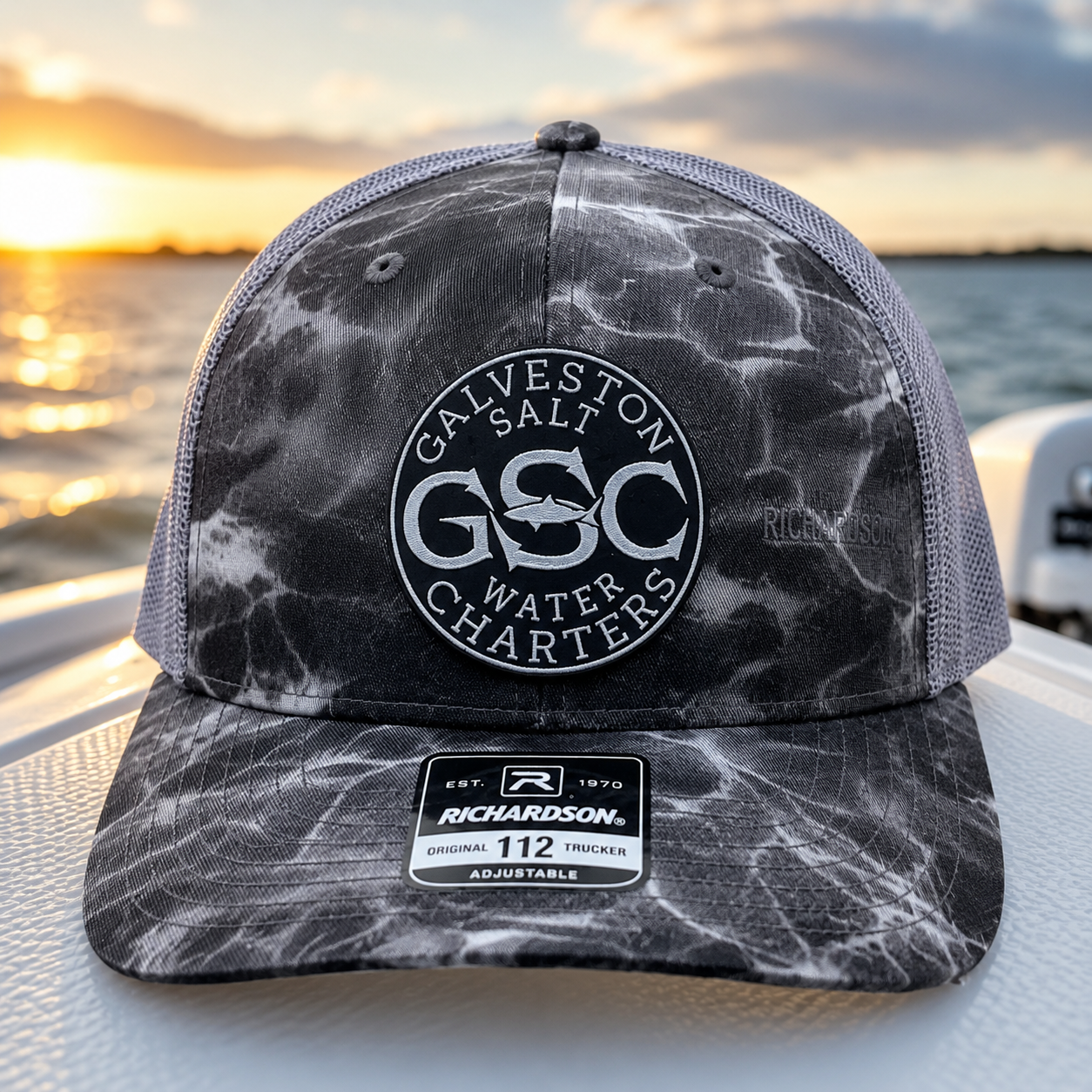 GSC Gray CrypticCamo Richardson 112 Snapback Hat