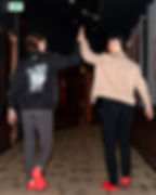 Jacob Trouba (left) and Chris Kreider (right)