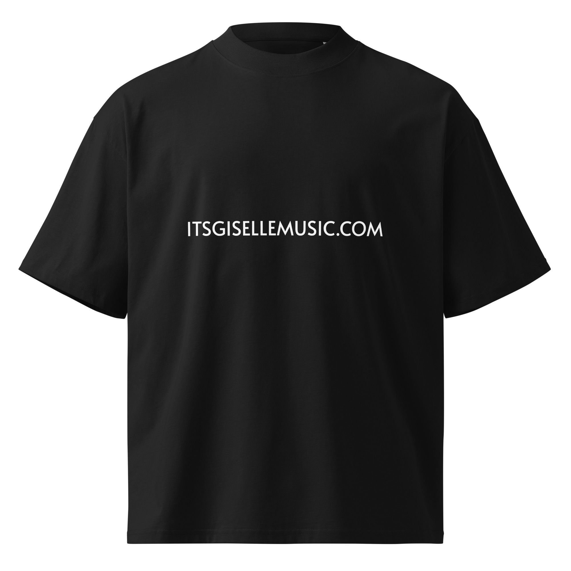 ITSGISELLEMUSIC.COM TEE - Photo on back 