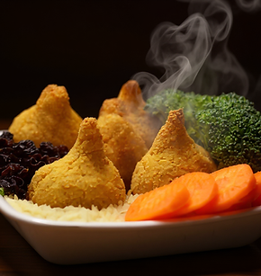 Produto 5 Rosemarri Salgados Coxinha de Arroz com Legumes
