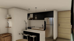 cocina y barra