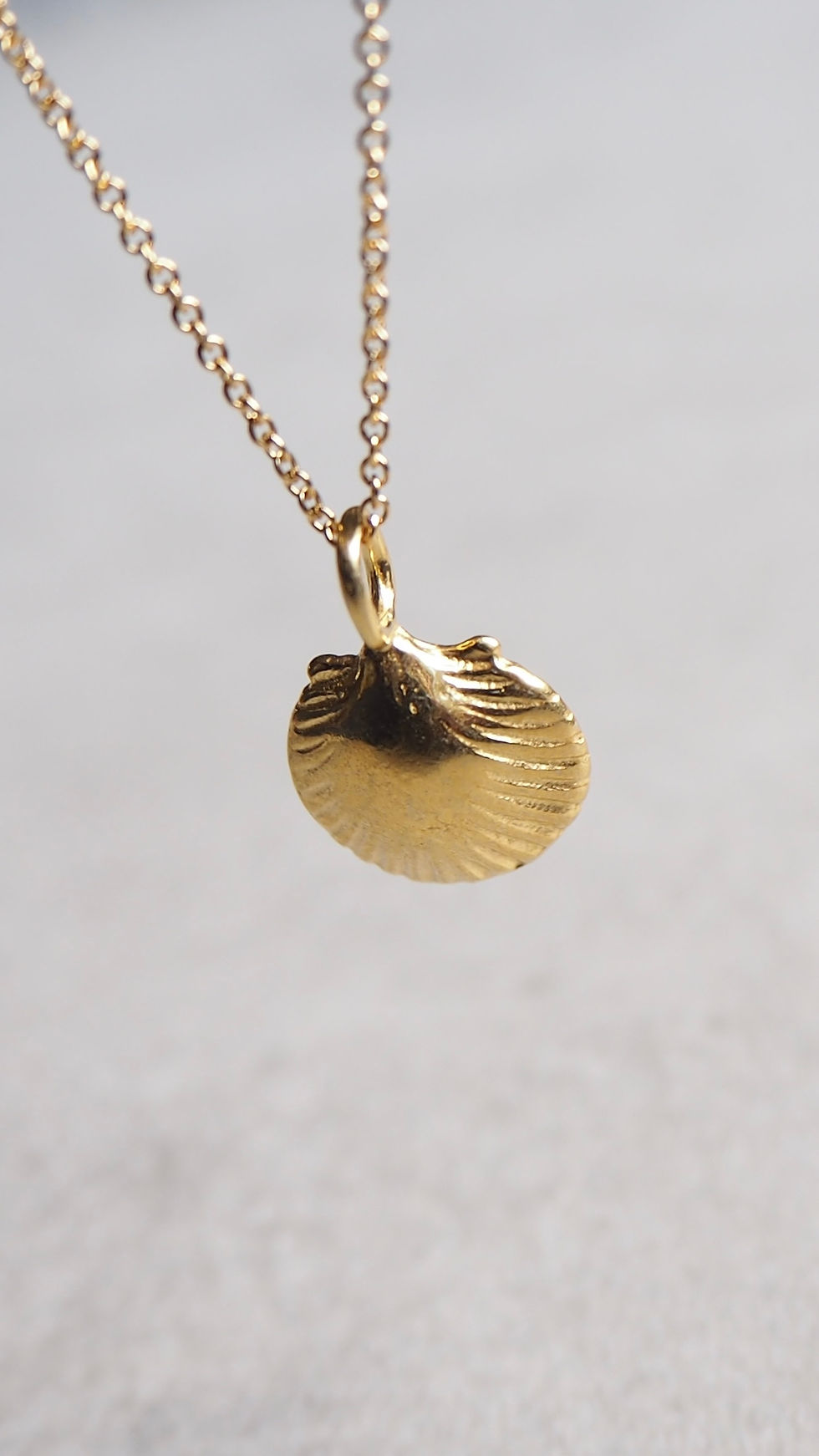 Thumbnail: Cordelia Shell Necklace | 14k Gold-filled + 925 Sterling Silver