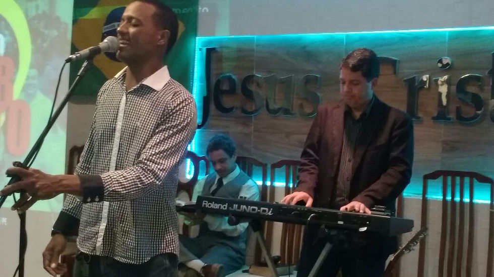 Pb. Elias e o Pr. Anderson
