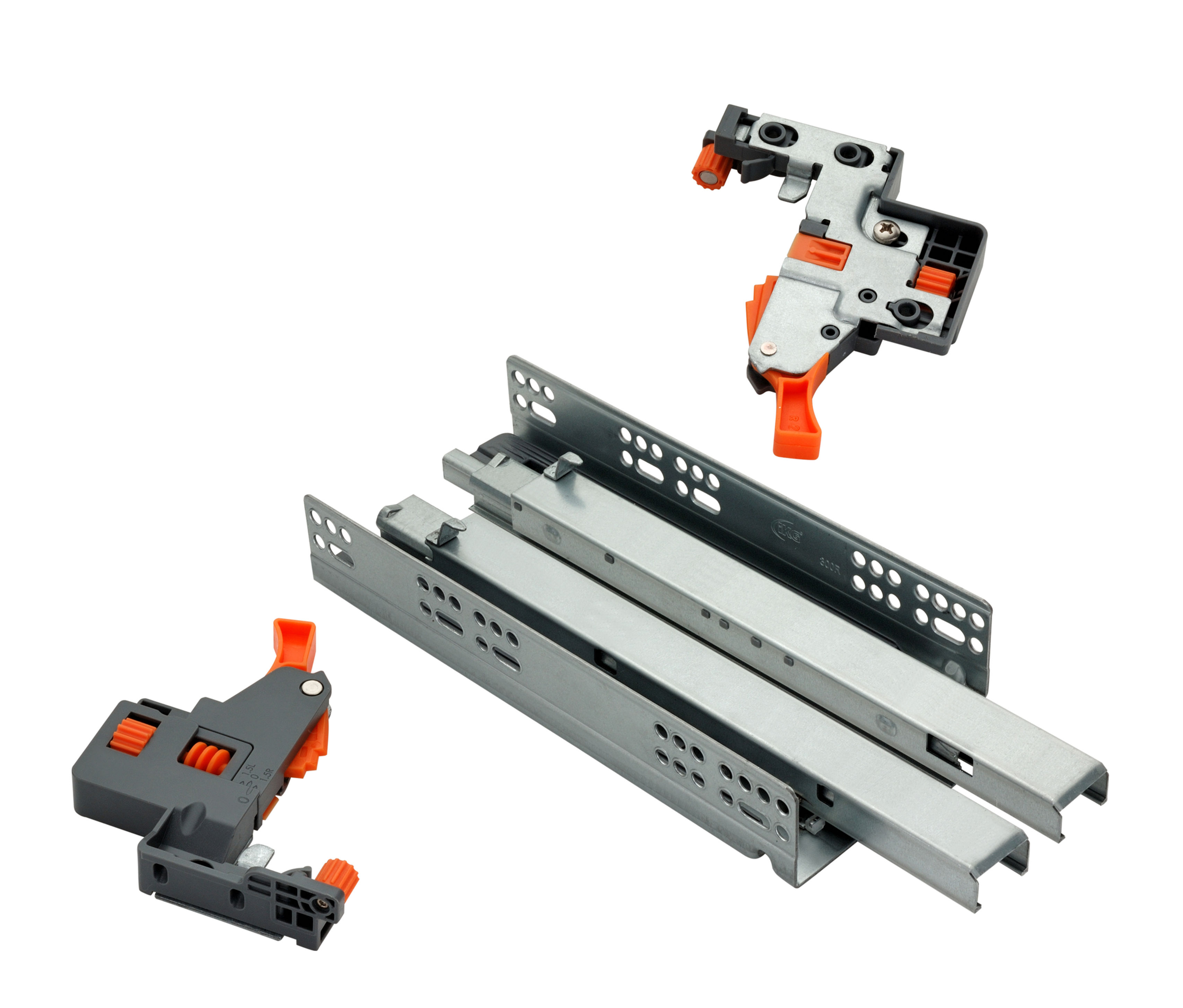 FULL EXTENTION SYNCHRONISED UNDERMOUNT SLIDE (QUADRO)