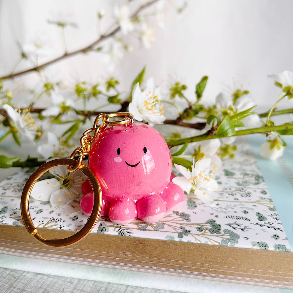 Octopus Keychain