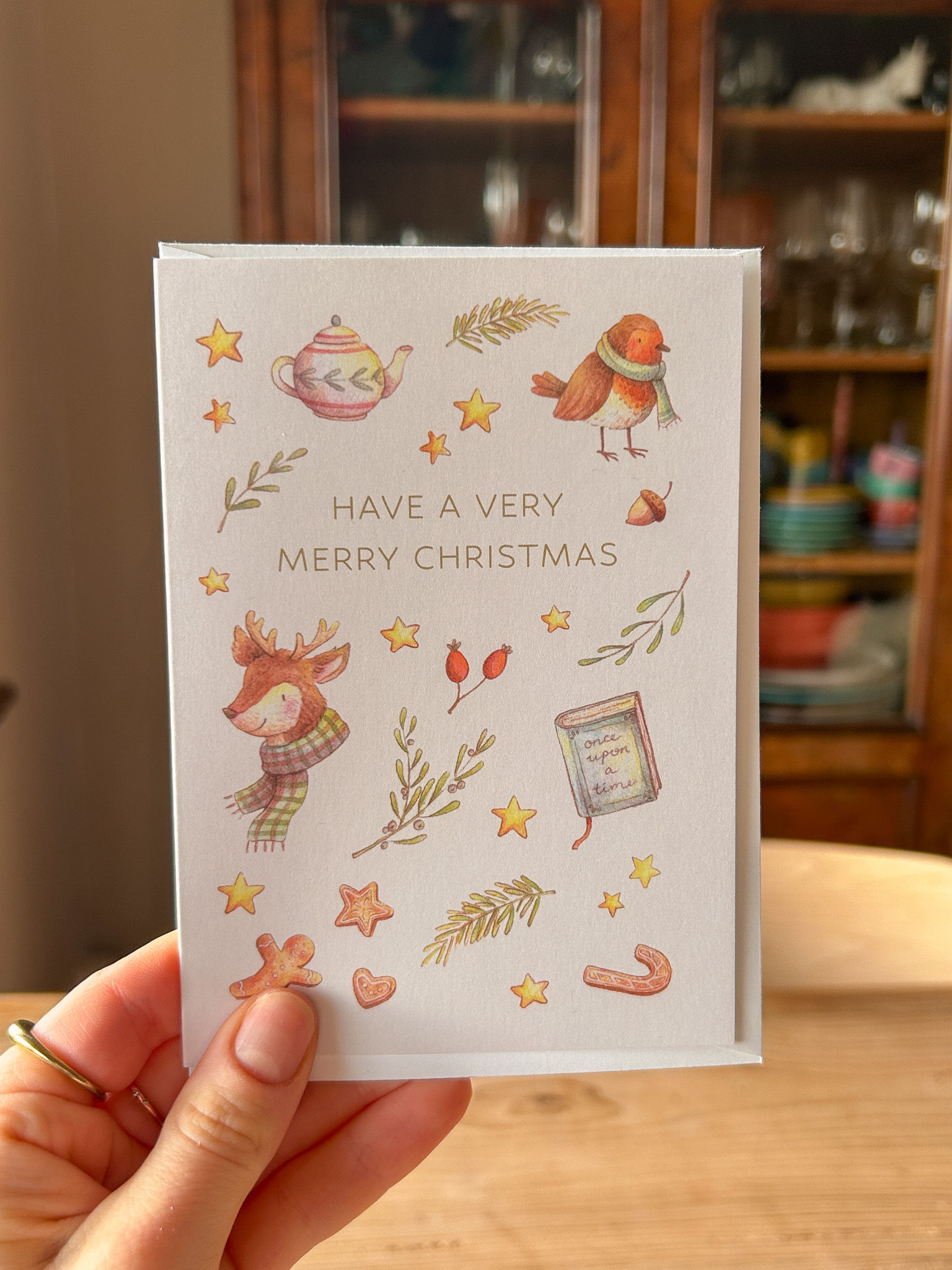 Cozy Christmas – Greeting Card