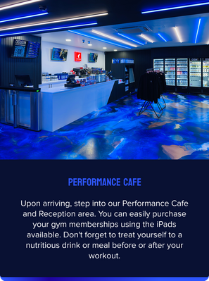 Castle Gym Performance Cafe