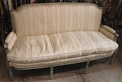 Louis XVI style settee