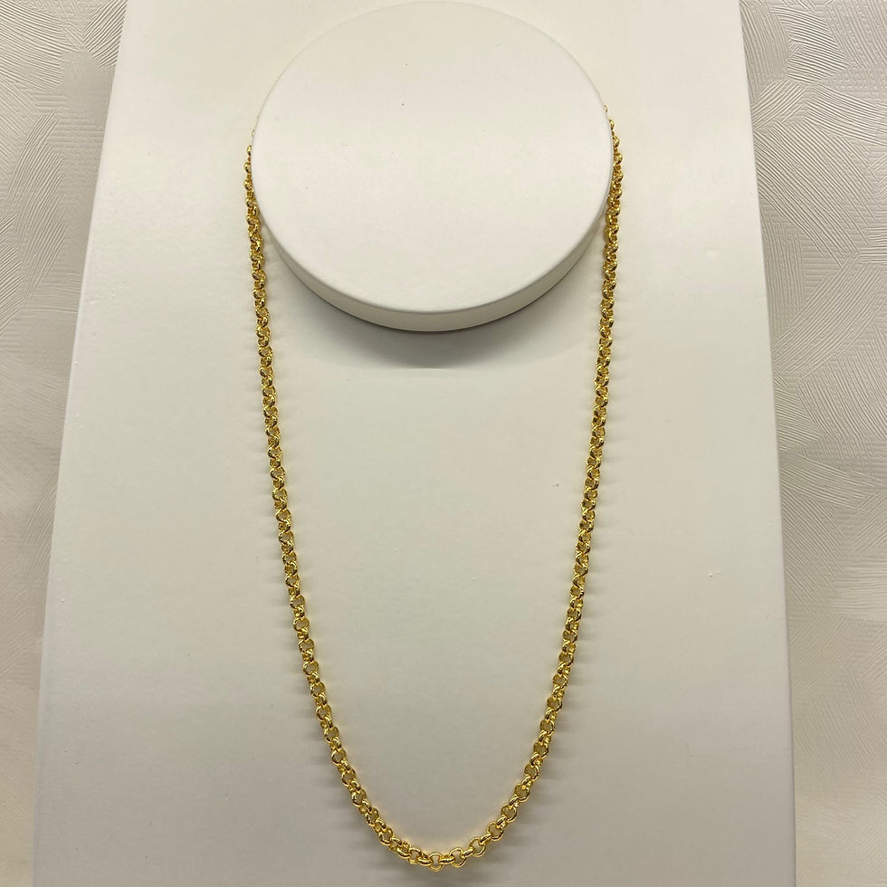 Miniatura: Corrente chocker - gargantilha portuguesa
