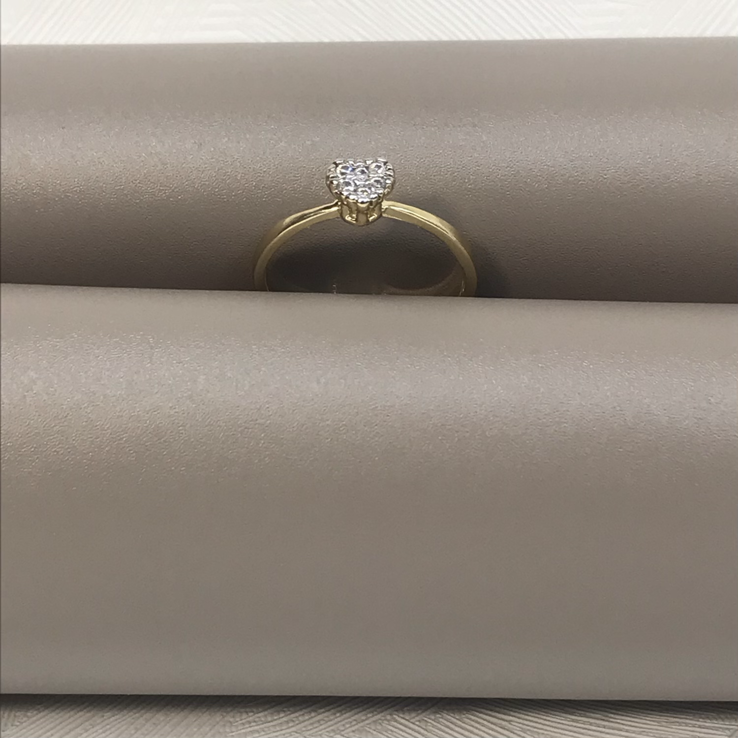 Anel Chuveirinho Coração - n°15