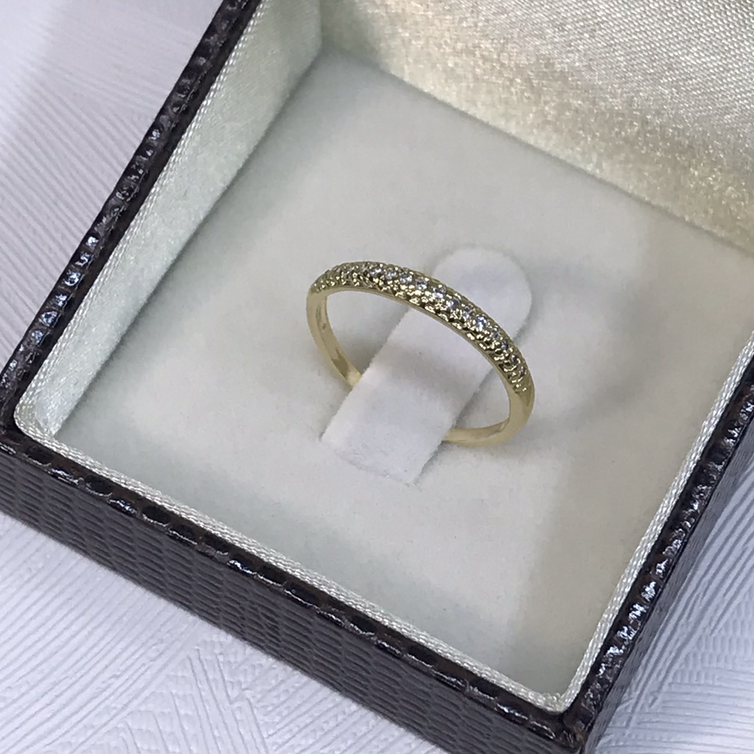 Anel Aparador - Meia Aliança - nº17