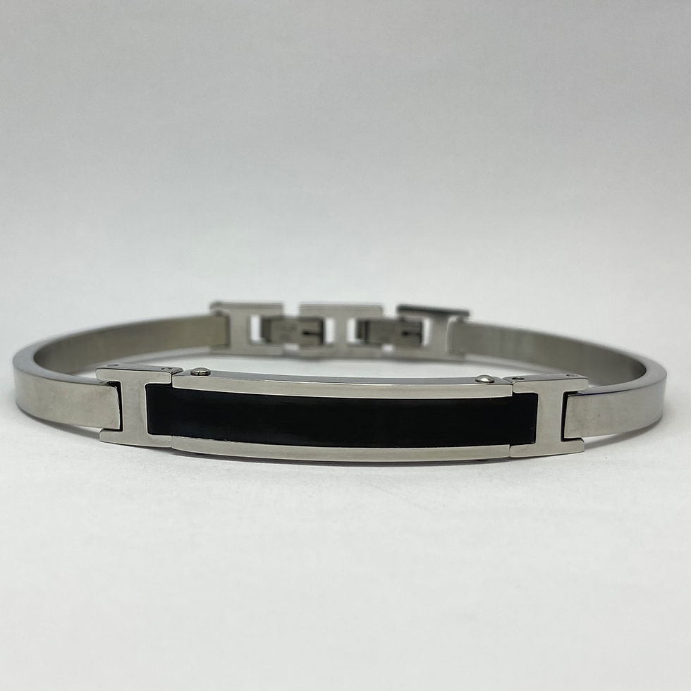 Miniatura: Pulseira de Aço Bracelete polido
