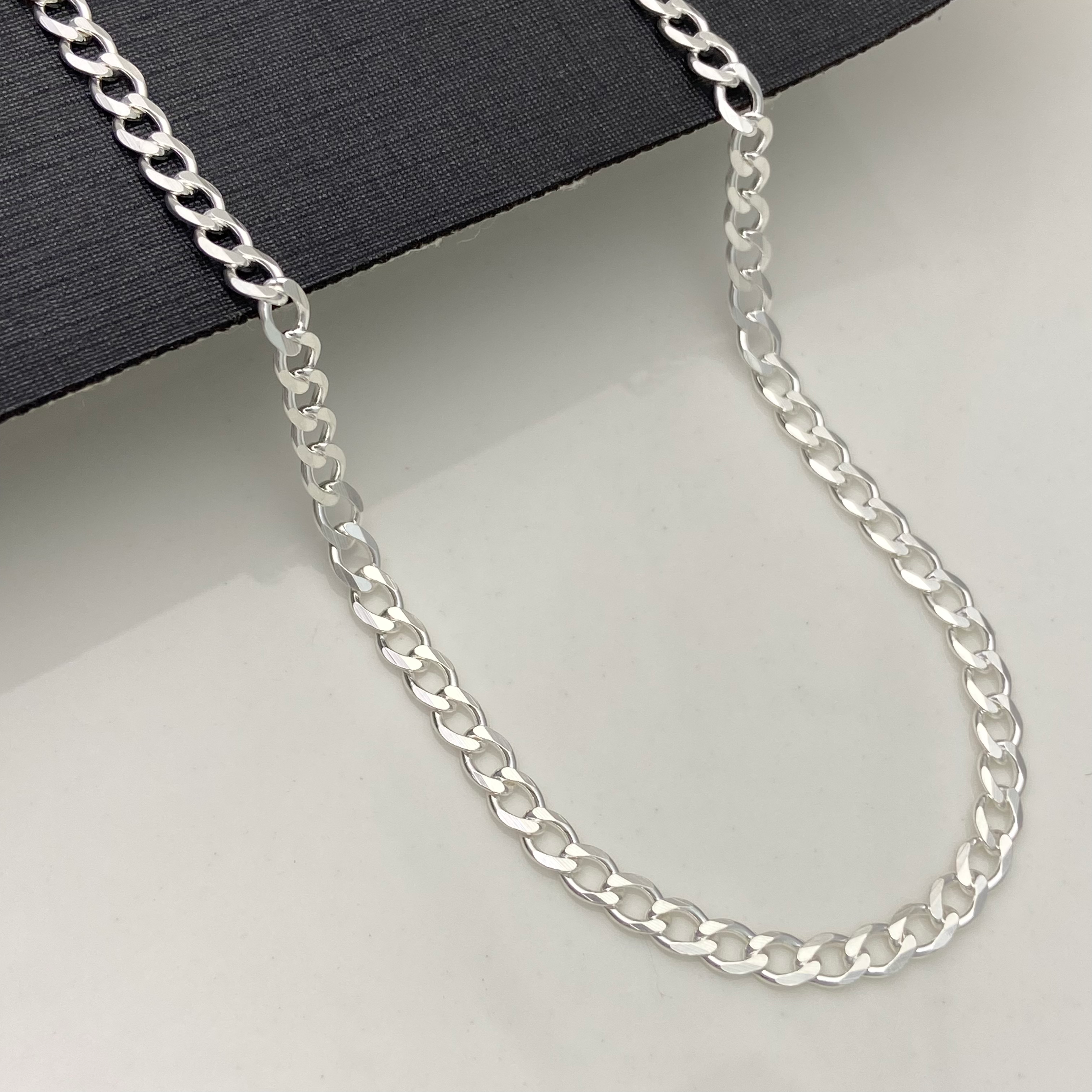 Corrente Grume em Prata 925 - 70cm