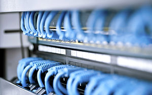 Concentrador de red y el cable
