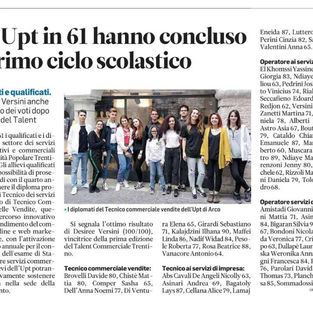 ARCO: ecco i nostri qualificati e diplomati!