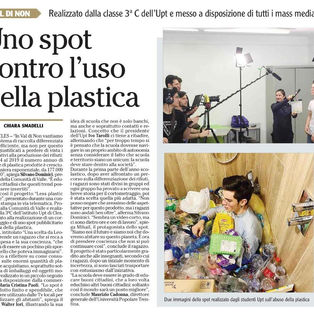 CLES - Meno plastica, più vita! Uno spot per sensibilizzare la comunità!