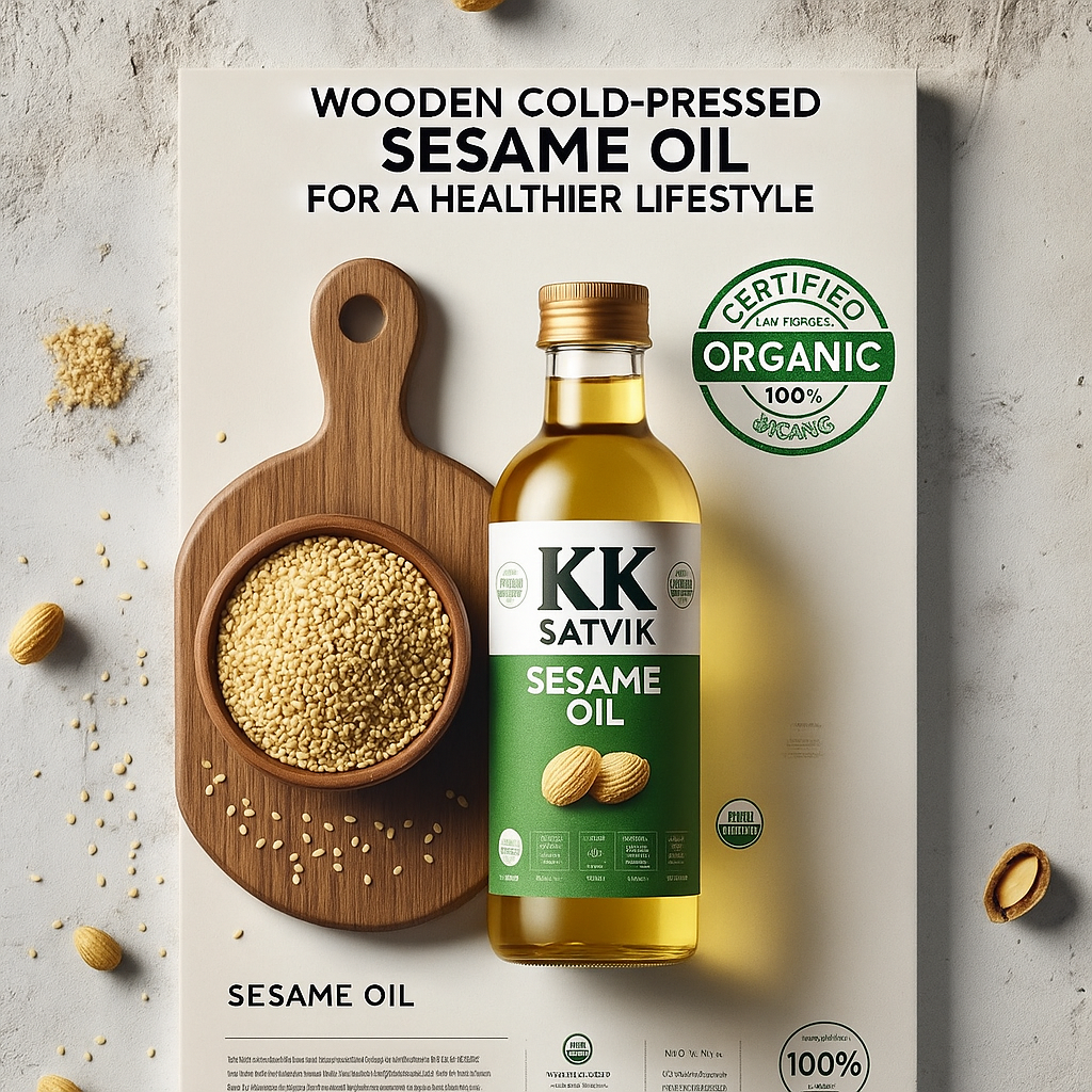 Wood-Pressed Sesame Oil