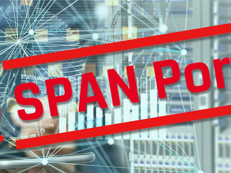 Is the SPAN port a scalable technology – No! Why?
