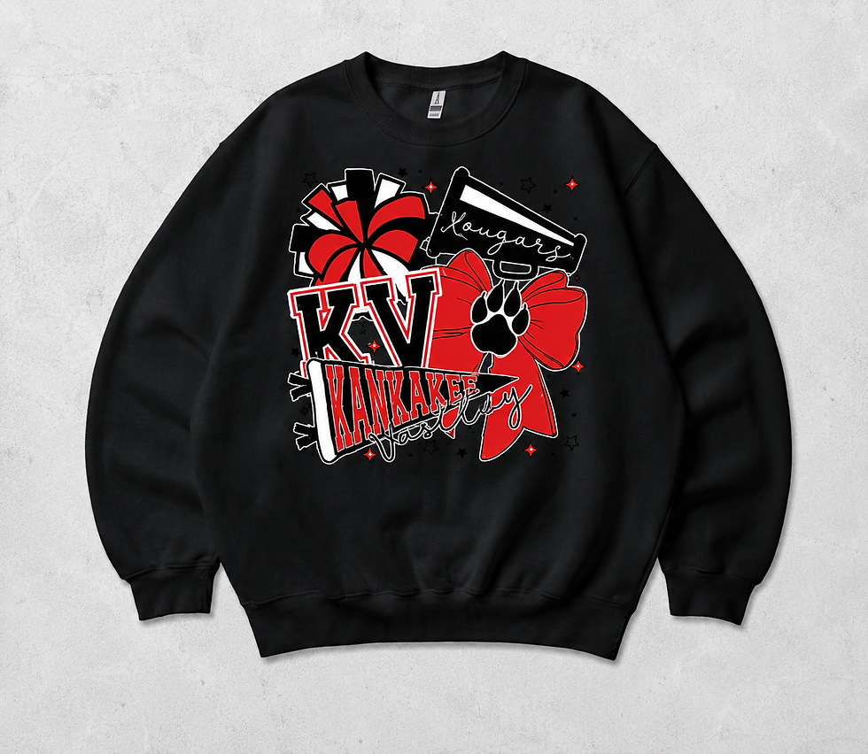 Thumbnail: KV Cheer Graphic Crewneck