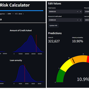 Développement d'un dashboard de Credit Scoring